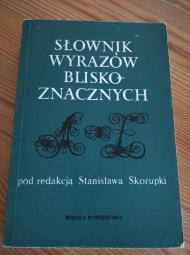 Słownik wyrazów bliskoznacznych